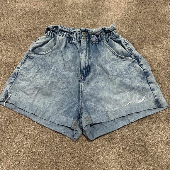 Cotton On Pants - Cotton On Paper Bag Shorts